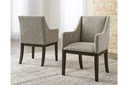 Ashely Burkhaus Dining Uph Arm Chair (2/CN)