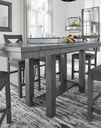 Ashley Myshanna Counter Height Extendable Dining Table