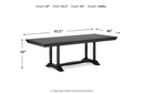 Ashley Welltern Dining Set