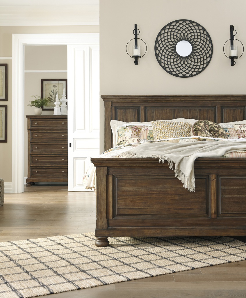 Ashley Flynnter Queen Bed w/o Slats