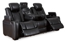Ashley Party Time Power Reclining Sofa with ADJ Headrest