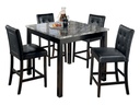Ashley Maysville Square Counter Table Set (5/CN) - Black
