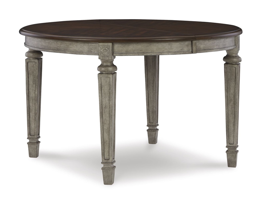 Ashley Lodenbay Oval Dining Room EXT Table - Two-tone
