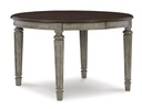 Ashley Lodenbay Oval Dining Room EXT Table - Two-tone