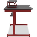 Ashley Lynxtyn Home Office Desk - Red/Black