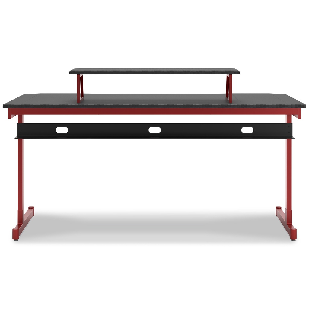 Ashley Lynxtyn Home Office Desk - Red/Black