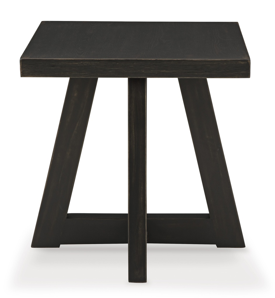 Ashley Galliden Square End Table - Black