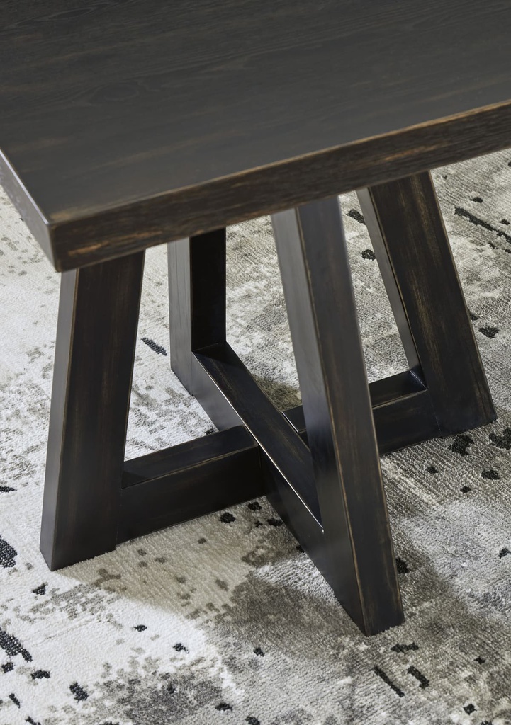 Ashley Galliden Square End Table - Black
