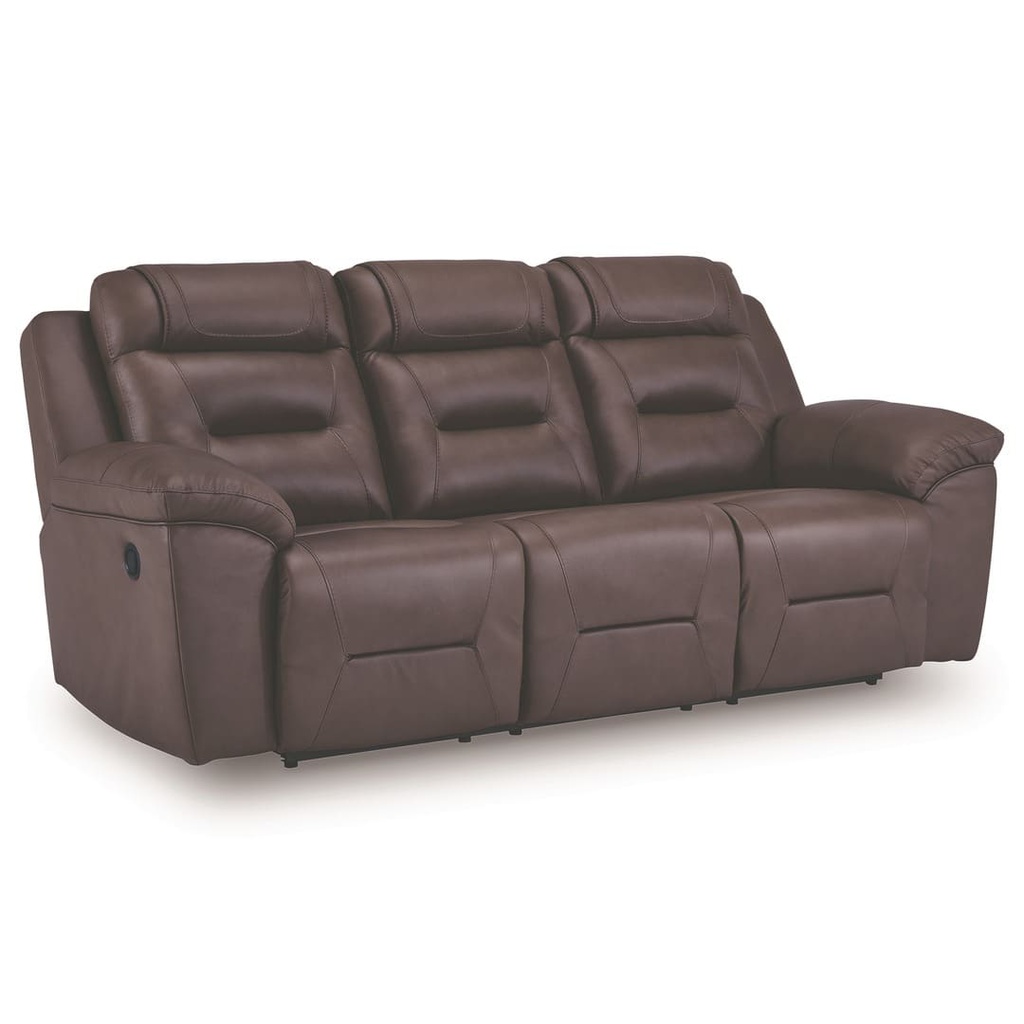 Ashley Beaman Peak Reclining Sofa - Storm