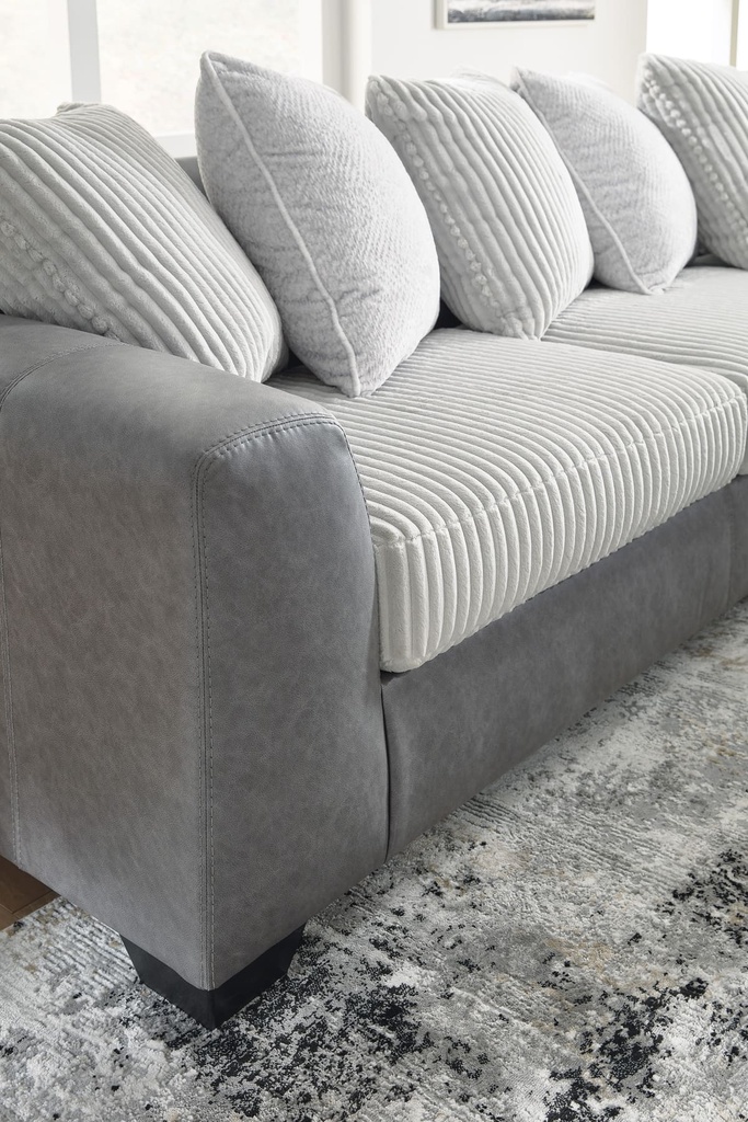 Ashley Clairette Court LAF Corner 2-Piece Sectional with Chaise