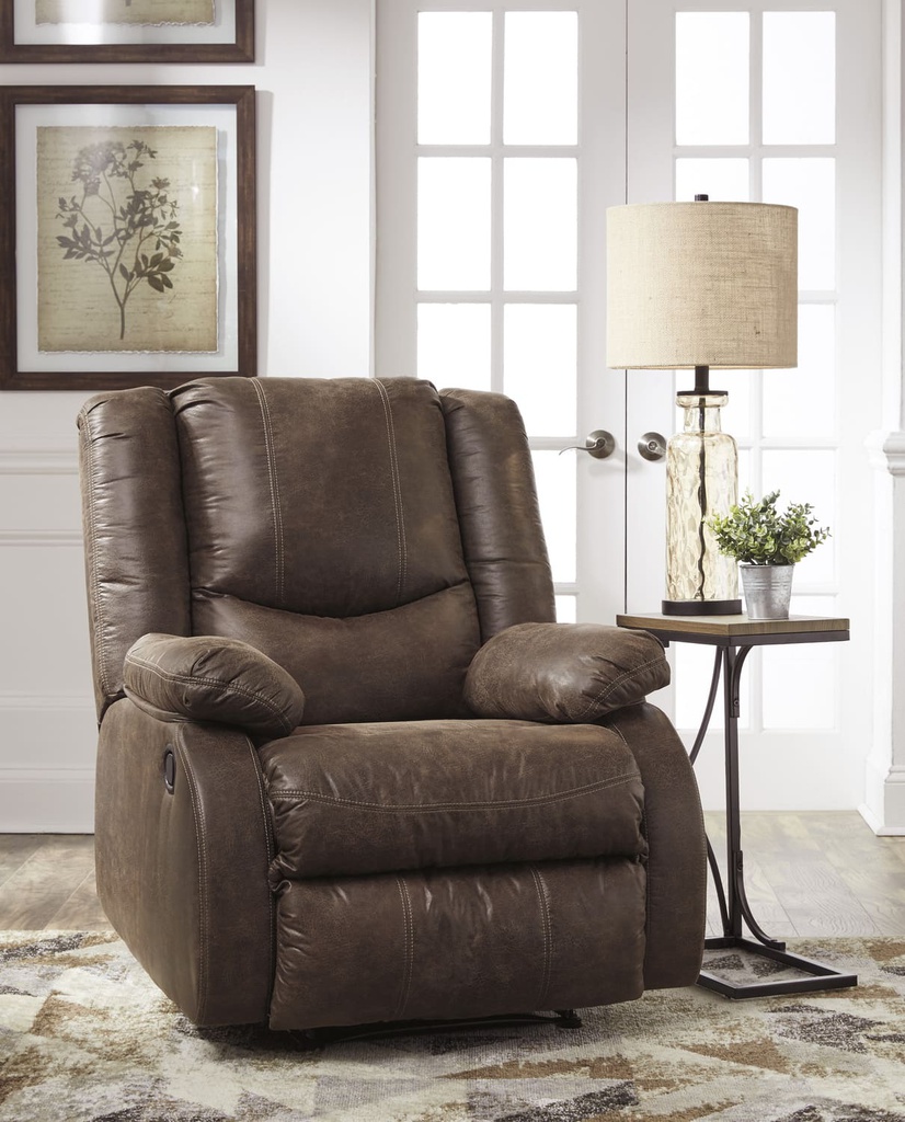Ashley Bladewood Zero Wall Recliner - Coffee