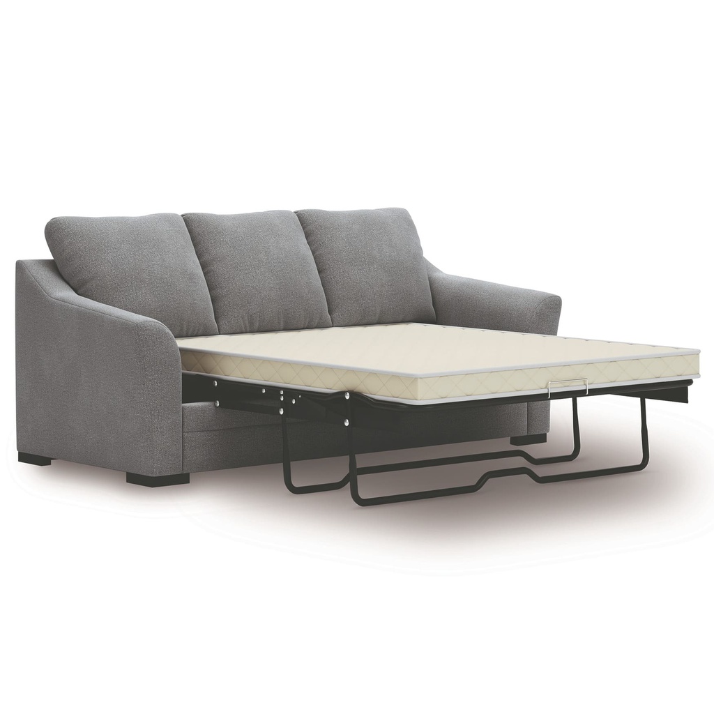 Ashley Lealand Heights Sofa Chaise Queen Sleeper - Steel