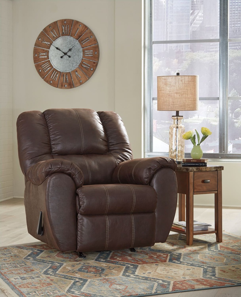 Ashley McGann Rocker Recliner - Walnut