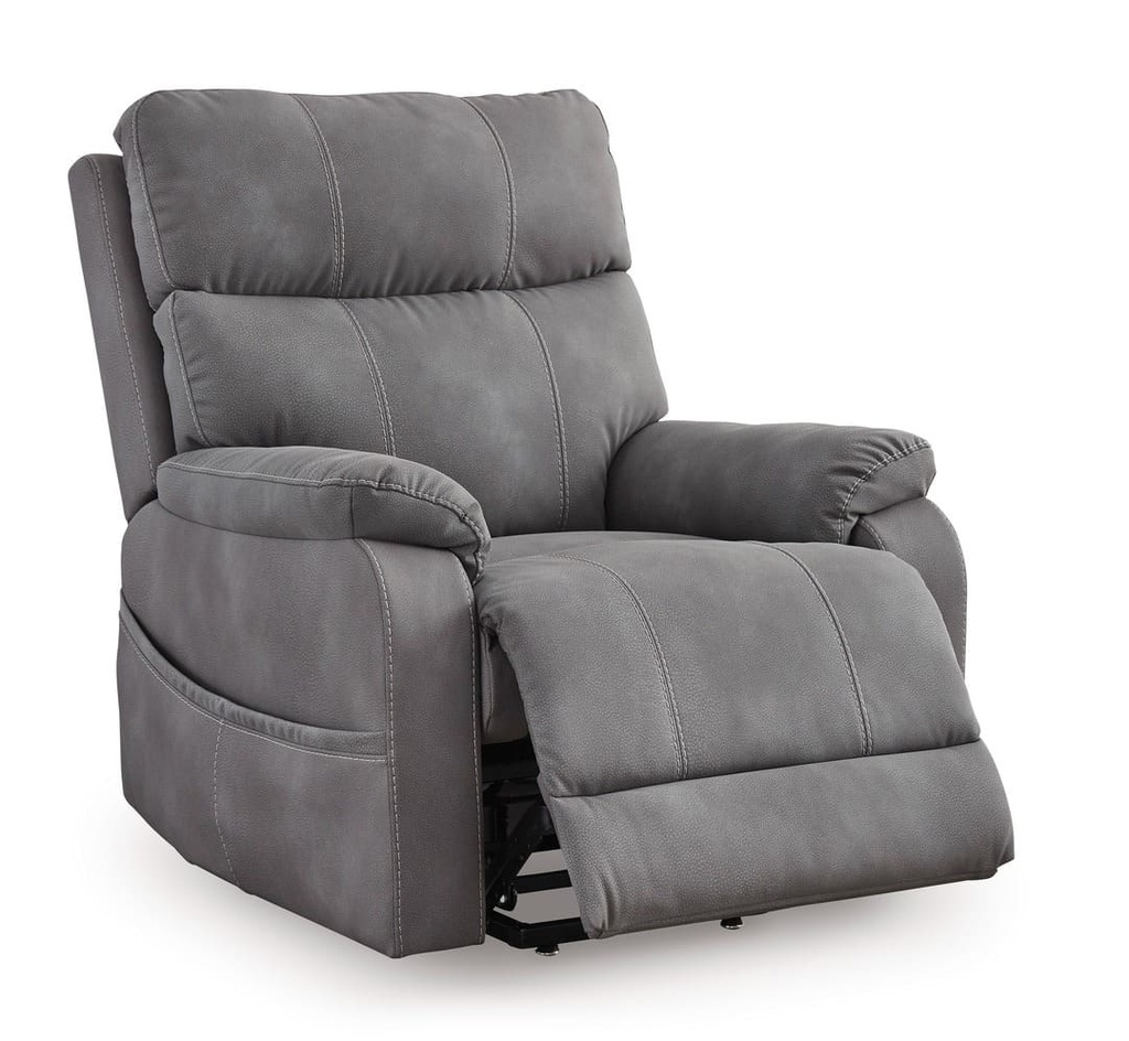 Ashley Next-Gen Durapella Power Lift Recliner - Slate