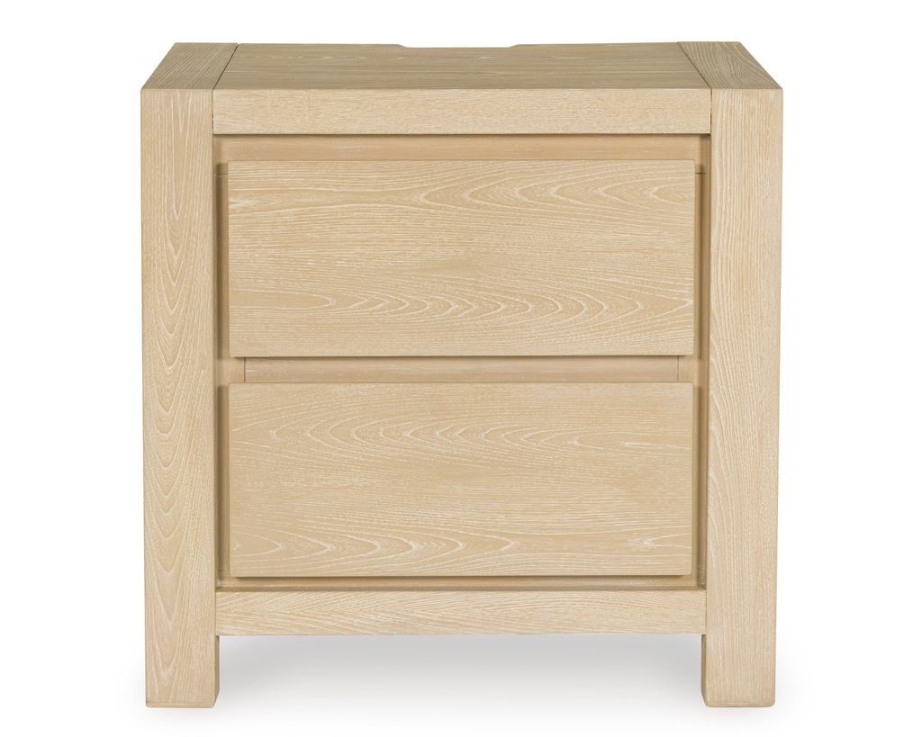 Ashley Whittgate Two Drawer Night Stand - Light Brown