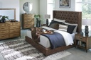 Ashley Steenlage King Bed Brown - w/o Slats