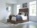 Ashley Steenlage Queen Bed - Brown / w/o Slats