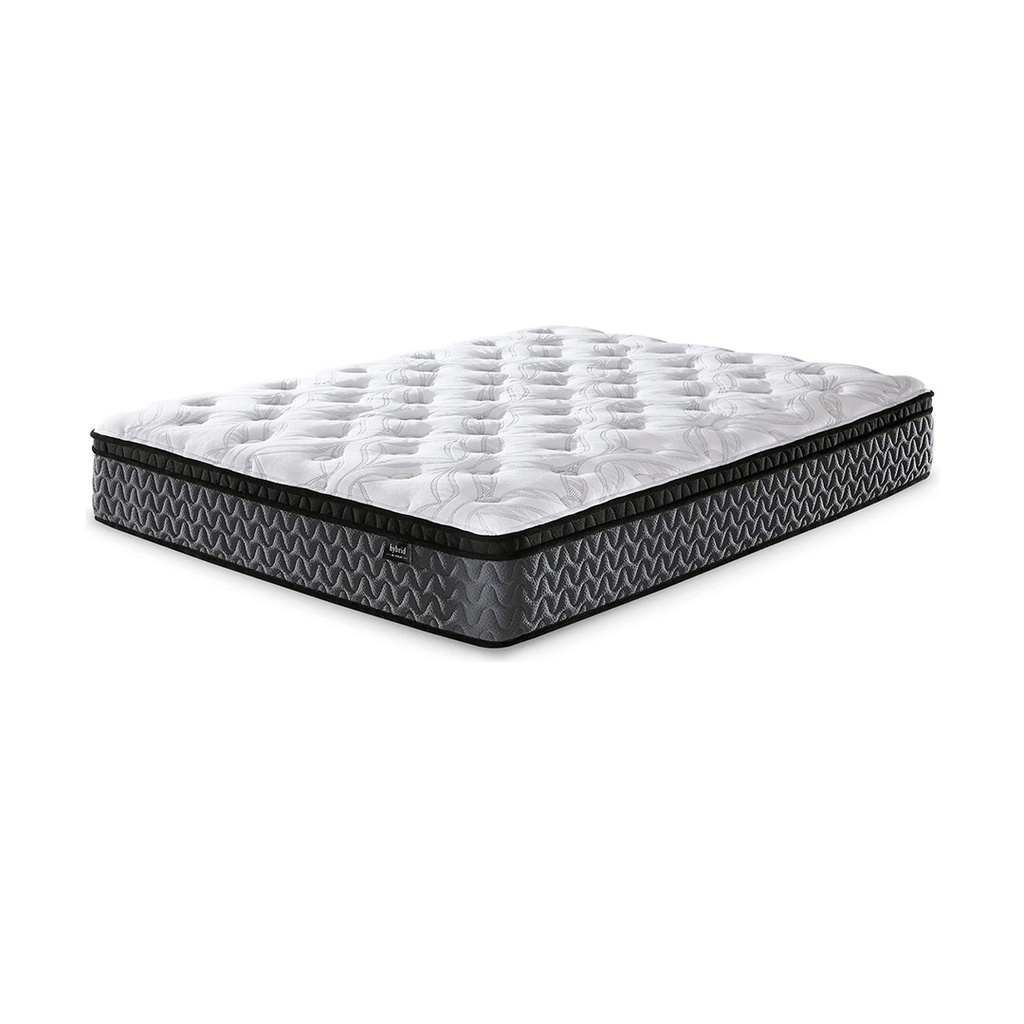 Ashley 12 Inch Pocketed Hybrid King Mattress - Pocket Hybrid - 12"