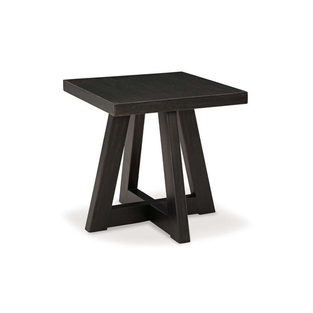 Ashley Galliden Square End Table - Black