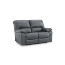 Ashley Leesworth Reclining Loveseat - Steel