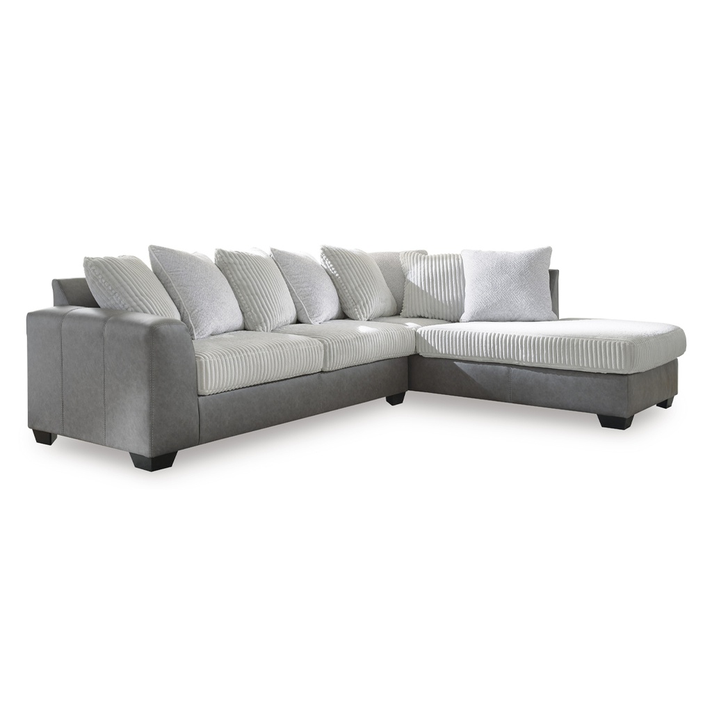 Ashley Clairette Court RAF Corner 2-Piece Sectional with Chaise