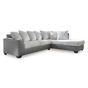 Ashley Clairette Court RAF Corner 2-Piece Sectional with Chaise