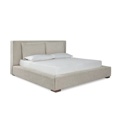 [B760_76W1_78W1_B100_14W1] Ashley Langford King Bed - Beige