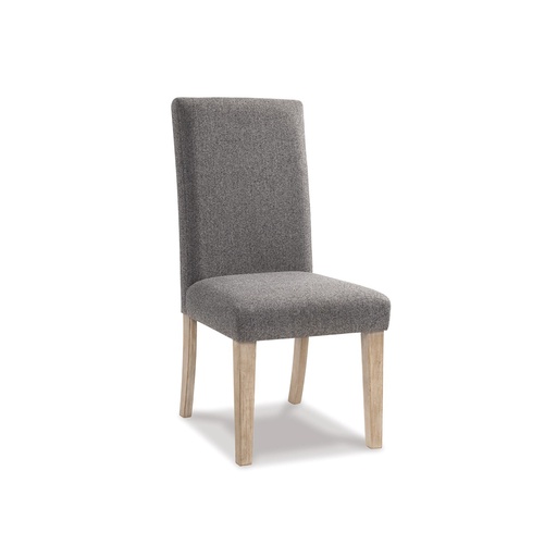 [D5169-02] Ashley Ambrosh Dining Uph Side Chair (2/Cn) - Light Brown