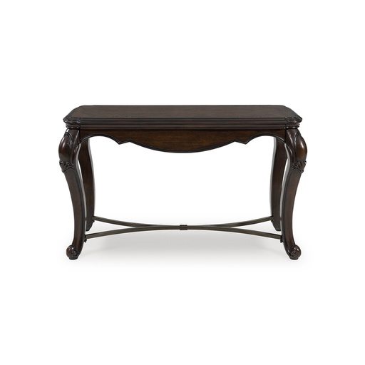 [T617-4] Ashley Maylee Sofa Table - Dark Brown