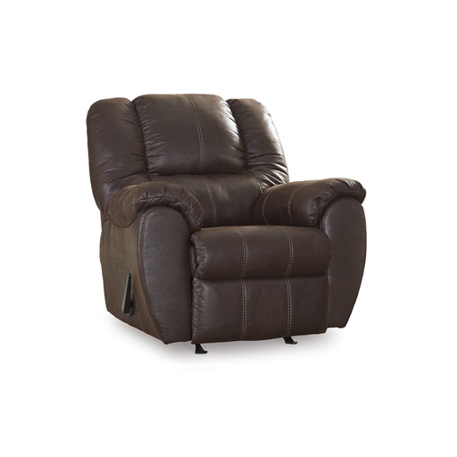 [1030125] Ashley McGann Rocker Recliner - Walnut