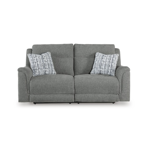 [5400247] Ashley Overflow Dual Power Reclining Sofa - Next-Gen Nuvella™ Performance Fabric