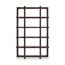 Ashley Breckington Bookcase - Dark Brown