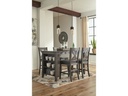 Ashley Caitbrook Upholstered Barstool (2/CN) - Gray