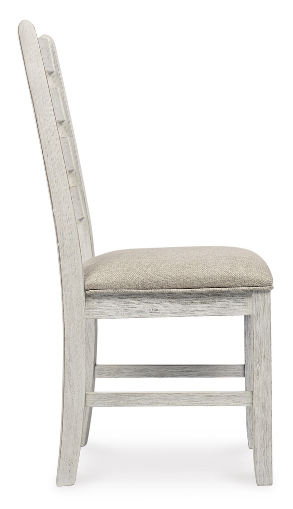 Ashley Skempton Dining UPH Side Chair - White/Light Brown