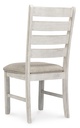Ashley Skempton Dining UPH Side Chair - White/Light Brown