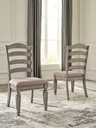 Ashley Lodenbay Dining UPH Side Chair - Antique Gray