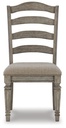 Ashley Lodenbay Dining UPH Side Chair - Antique Gray