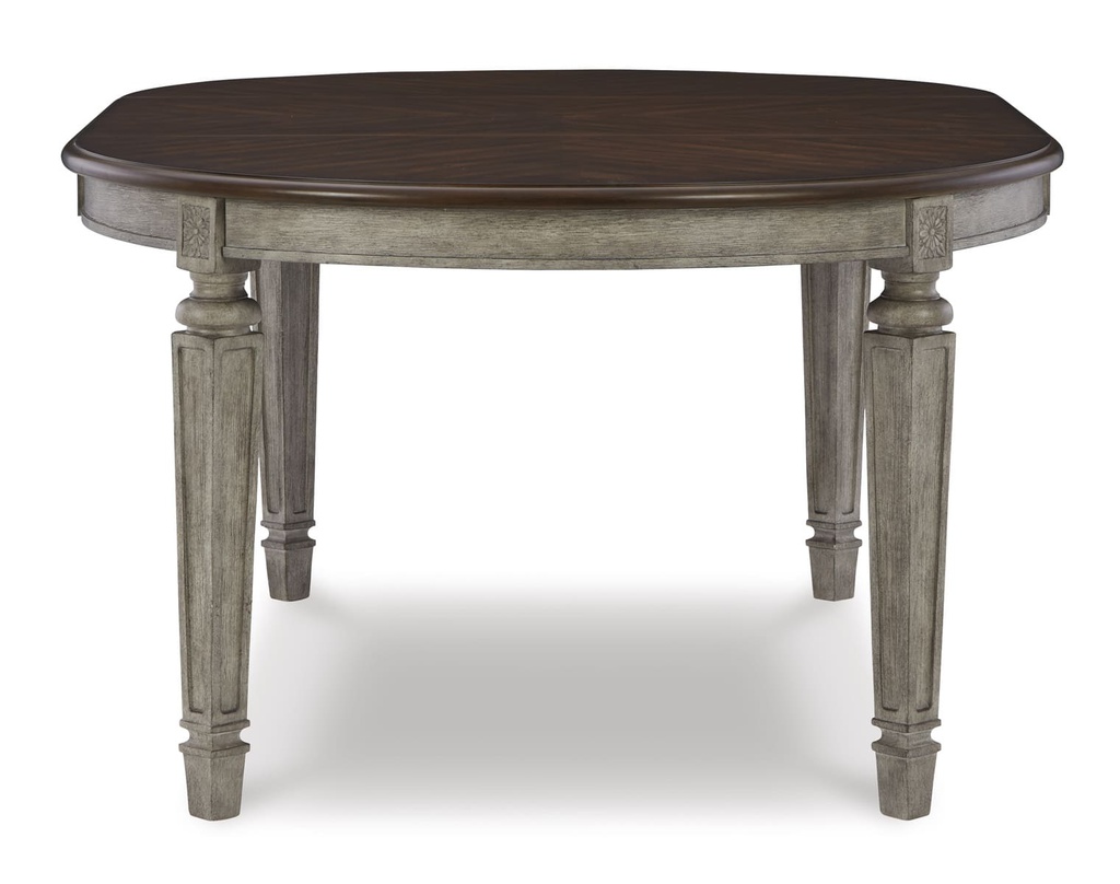 Ashley Lodenbay Oval Dining Room EXT Table - Two-tone