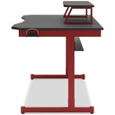 Ashley Lynxtyn Home Office Desk - Red/Black