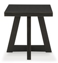 Ashley Galliden Square End Table - Black