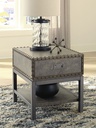 Ashley Derrylin Rectangular End Table - Brown