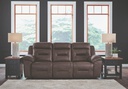 Ashley Beaman Peak Reclining Sofa - Storm