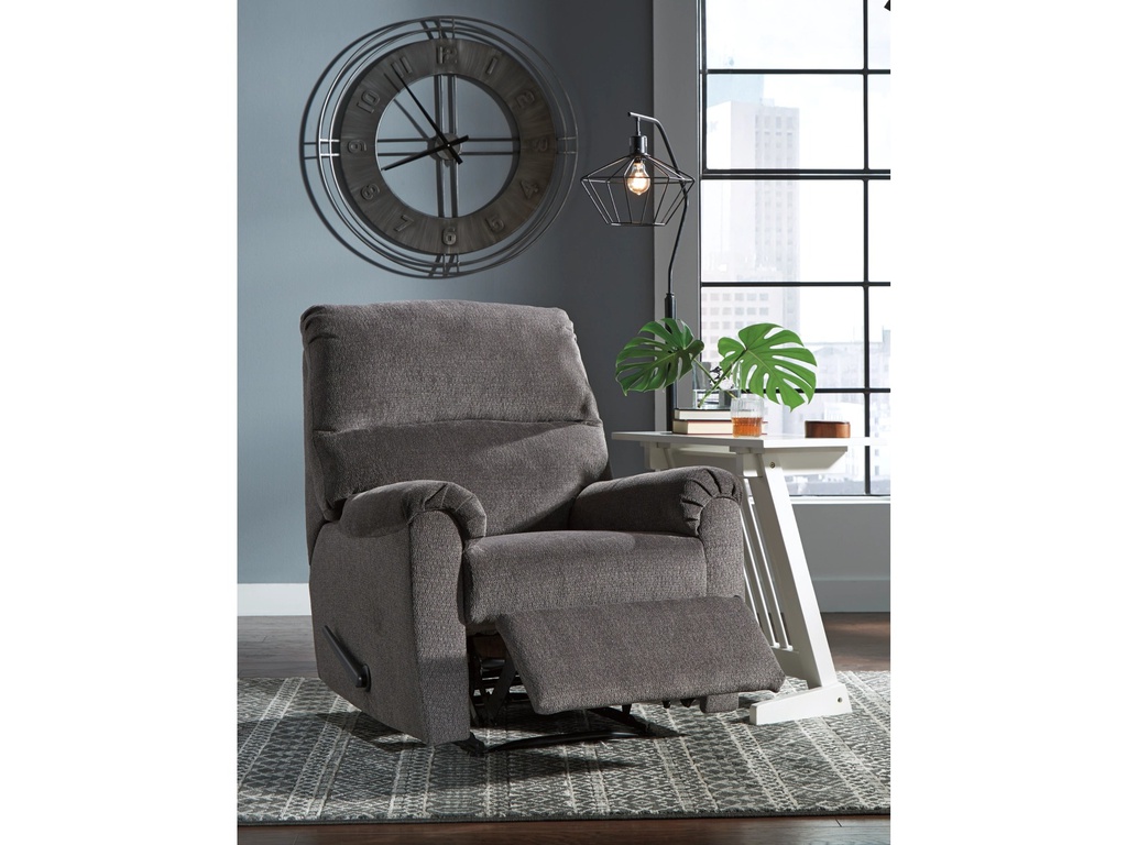 Ashley Nerviano Zero Wall Recliner - Grey