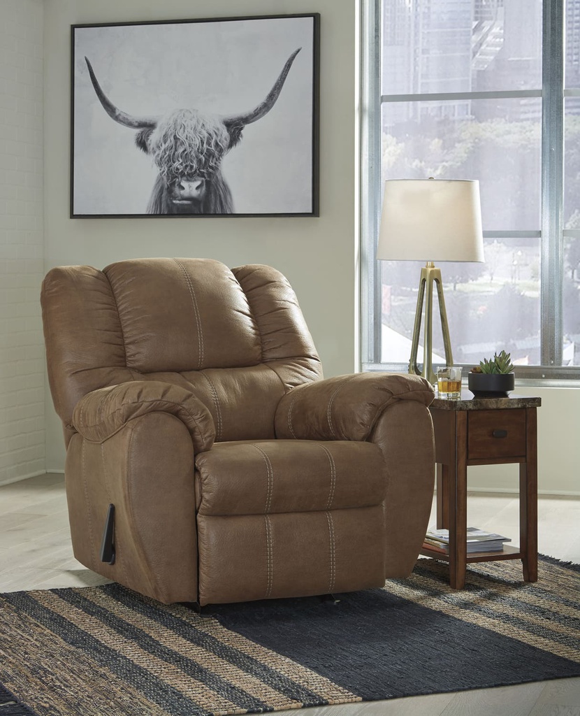 Ashley McGann Rocker Recliner - Saddle