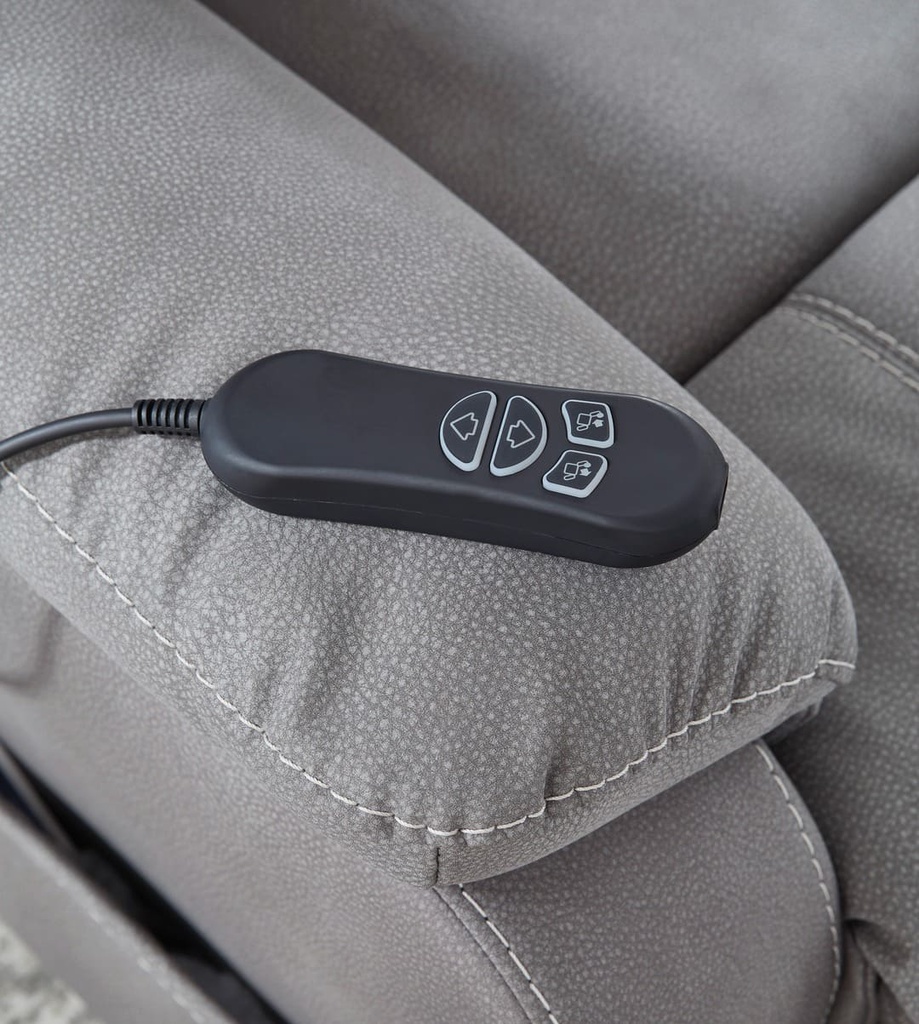 Ashley Next-Gen Durapella Power Lift Recliner - Slate