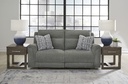 Ashley Overflow Next-Gen Nuvella™ Performance Fabric Dual Power Reclining Sofa
