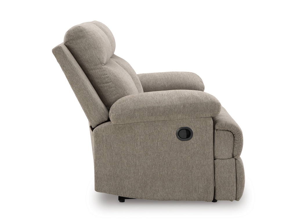 Ashley Tarrant Reclining Loveseat - Mocha