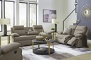Ashley Tarrant Reclining Loveseat - Mocha