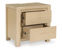 Ashley Whittgate Two Drawer Night Stand - Light Brown