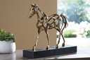 Grainville Sculpture - Antique Gold Finish